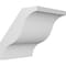 Ekena Millwork 5 1/2-in. W x 6-in. D x 6-in. H Funston Architectural Grade PVC Knee Brace BRCP055X06X06FST - alternate 1